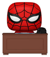 Marvel POP! Premium Vinyl Figure Meme- Spider-Man w/Desk 9 cm 0889698931892