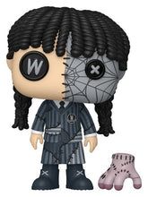 Wednesday POP! Televison Vinyl Figure Patchwork: Wednesday with Thing 9 cm 0889698932356