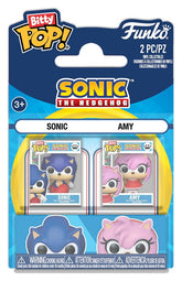 Sonic the Hedgehog Bitty POP! Vinyl Figure 2-Pack Sonic & Amy Rose 2 cm 0889698940825