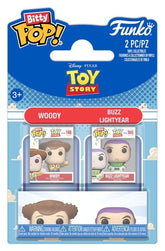 Toy Story Bitty POP! Vinyl Figures 2-Pack Woody & Buzz Lightyear 2 cm 0889698942195