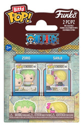 One Piece Bitty POP! Vinyl Figures 2-Pack Zoro & Sanji 2 cm 0889698942218