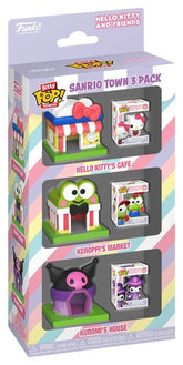 Sanrio Bitty POP! Towns Vinyl Figure 3-Pack SanrioTown 0889698951111