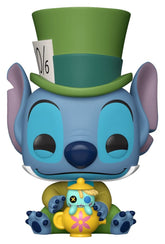 Lilo & Stitch POP! Disney Vinyl Figure Stitch as Mad Hatter 9 cm 0889698959469