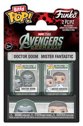 Marvel Bitty POP! Mini Figures 2-Pack Doctor Doom & Mister Fantastic 2 cm 0889698967150