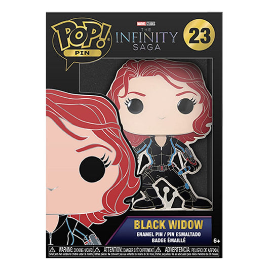 Marvel Infinity Saga POP! Enamel Pin Black Wi 0671803449237