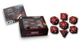 Dungeons & Dragons Premium Silicon Dice Set Dragon Scale Red (7) 0687700235491