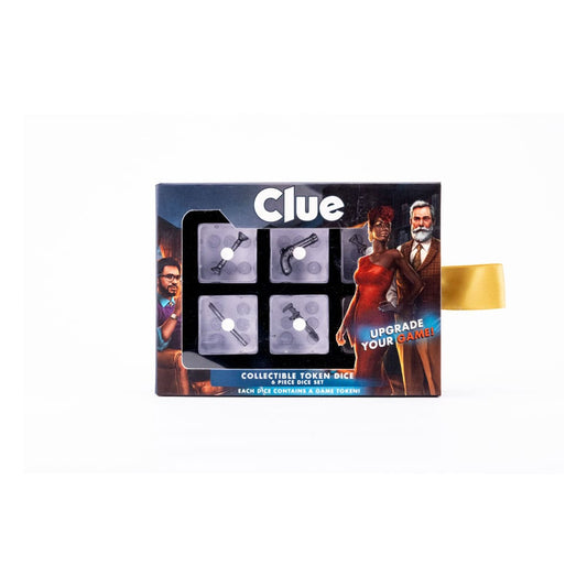 Cluedo Dice Set Token Weapons 0687700235040