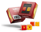 Catan Dice Set D6 Sharp Edge Resin 0605468070765