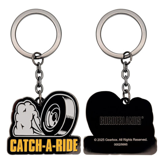 Borderlands Keychain Catch-A-Ride Limited Edition                   0840316428330