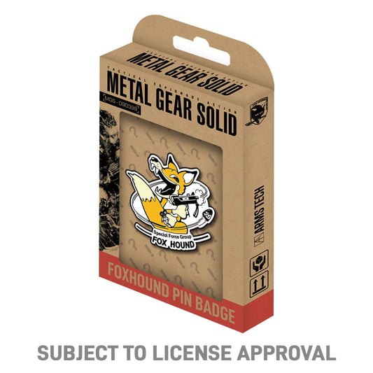 Metal Gear Solid Pin Badge Foxhound Limited Edition 5060948293556