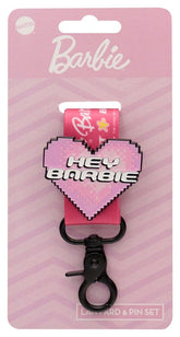 Barbie Schlüsselband & Ansteck-Pin SetBarbie Lanyard & Pin Badge SetBarbie dragonne & Pin's SetBarbie Llavero & Chapa Set 5060948299206