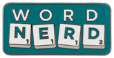 Scrabble Pin Badge Word Nerd Limited Edition 5060948299671