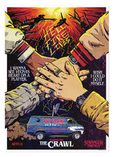 Stranger Things 5 Art Print The Crawl Limited Edition 42 x 30 cm 5061114760490