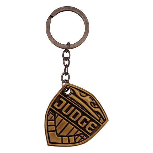 2000 AD Keychain Judge Dredd Badge Limited Edition 5060948297097