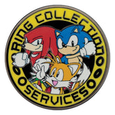 Sonic - The Hedgehog Pin Badge Sonic, Tails, Knuckles Limited Edition 5060948298599