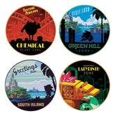 Sonic - The Hedgehog Coaster 4-Pack 5060948298674