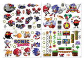 Sonic - The Hedgehog Tech Sticker Pack 5060948299107