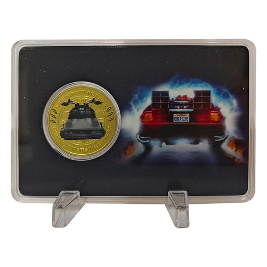 Back To The Future Collectable Coin 40th Anniversary Limited Edition          5060948296489
