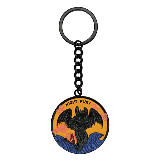 How to Train Your Dragon Keychain Night Fury Limited Edition 5060948296861