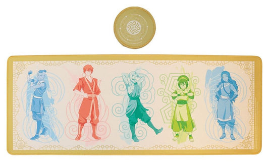 Avatar: The Last Airbender Desk Pad & Coaster Set Elements 0506094829897