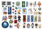 Avatar: The Last Airbender Tech Sticker Pack 5060948299060
