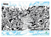 Teenage Mutant Ninja Turtles Art Print Comic Limited Edition 42 x 30 cm 5061114761046