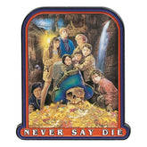 The Goonies Pin Badge 40th Anniversary Never Say Die 5060948297882