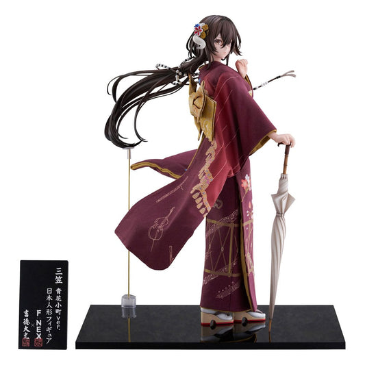 Azur Lane F:Nex PVC Statue 1/4 Mikasa blue flower komachi Ver. Japanese Doll 43 cm 4582655078574