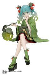 Hatsune Miku Noodle Stopper PVC Figure Flower Fairy Winter Cherry Green Color Ver. 15 cm 4573646295704