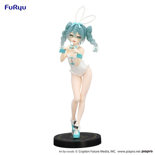 Hatsune Miku BiCute Bunnies PVC Statue Miku Rurudo White Color Ver. 27 cm 4582782366155