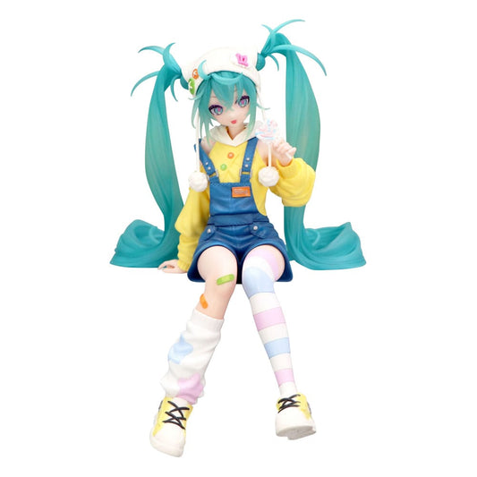 Hatsune Miku Noodle Stopper PVC Statue Hatsune Miku Lollipop 15 cm 4582782369965