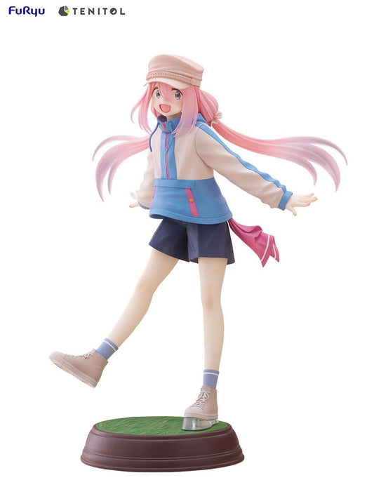 Laid-Back Camp Tenitol PVC Statue Nadeshiko Kagamihara 22 cm 4580736406803