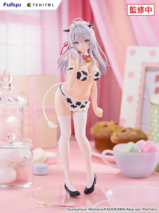 Alya Sometimes Hides Her Feelings in Russian Tenitol Tall PVC Statue Alya Cow Costume Ver. 29 cm            4580736407480