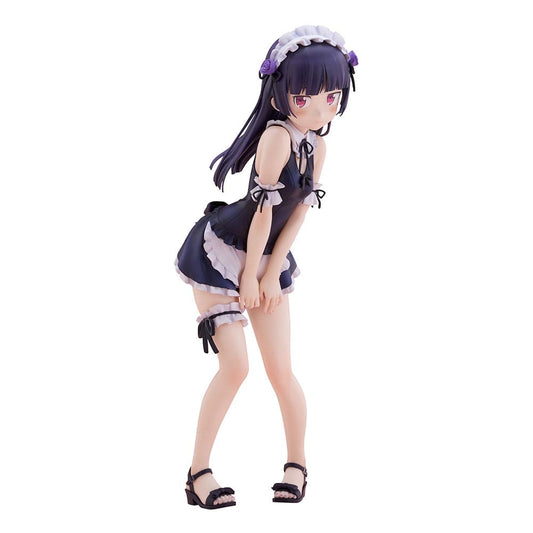 Ore no Imouto ga Konna ni Kawaii Wake ga Nai. Tenitol Tall PVC Statue Kuroneko swimsuits maid Ver. 27 cm  4580736407572