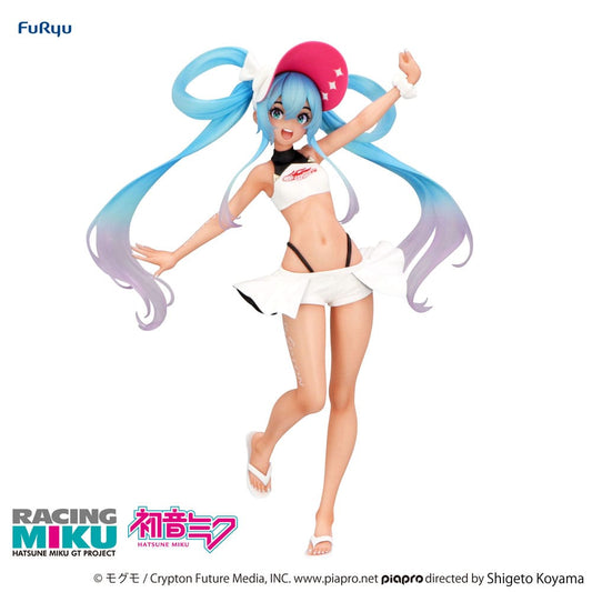 Hatsune Miku GT Project Trio-Try-iT PVC Statue Racing Miku 2024 Summer Holiday Ver. 21 cm 4571623502678