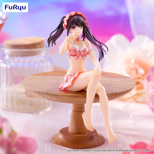 Date A Live V Noodle Stopper PVC Statue Kurumi Tokisaki Swimsuit Pastel Red Color Ver. 15 cm    4571623506751