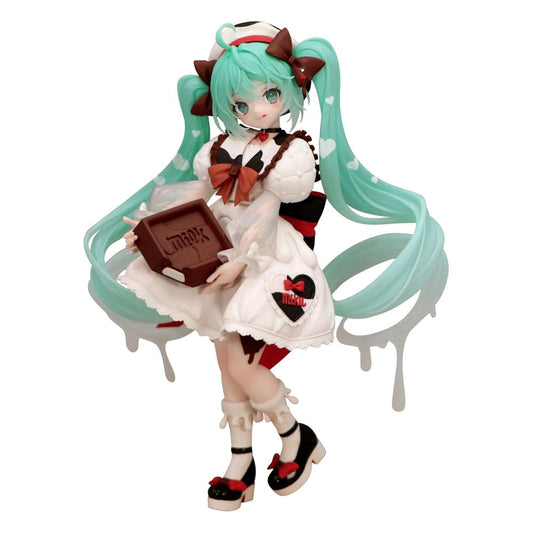 Hatsune Miku x Tirol Choco Trio-Try-iT PVC Statue Hatsune Miku Milk Ver. 18 cm   4571623508458