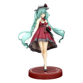 Hatsune Miku Trio-Try-iT PVC Statue Hatsune Miku Outing Dress Red Color Ver. 19 cm 4571623510758