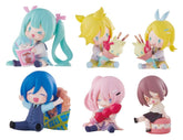 Hatsune Miku Sweet School Life Mini Figures 6-Pack heo exclusive 6 cm  4571623516705