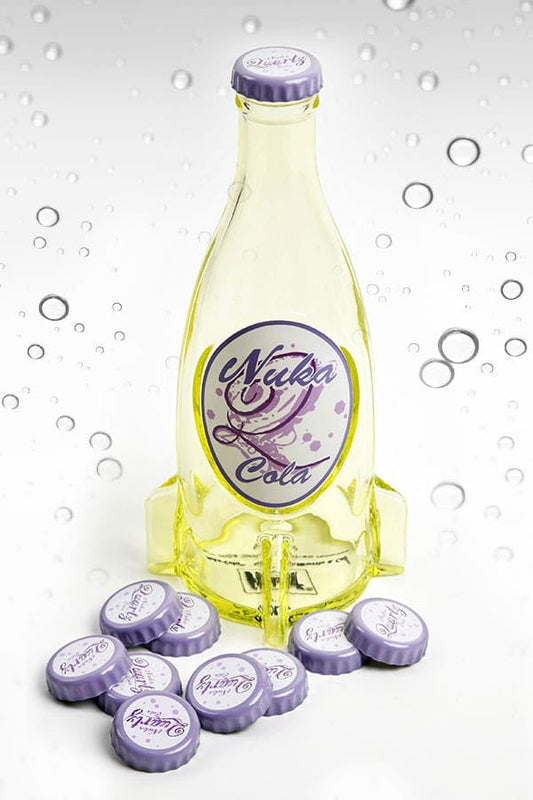 Fallout Botlle Series Glass Bottle & Cap Nuka Quartz 0840316417075