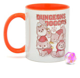 Glassstaff Gift Set Mug & Dice D20 Dungeons & Doggos 8720726467438