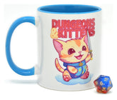 Glassstaff Gift Set Mug & Dice D20 Dungeons & Kittens 8721117601431