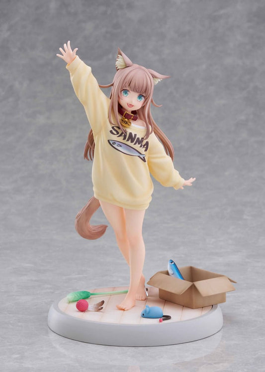 My Cat Is a Kawaii Girl Statue 1/6 Kinako Play With Ver. AmiAmi 21 cm 4595123918401