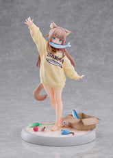 My Cat Is a Kawaii Girl Statue 1/6 Kinako Play With Ver. AmiAmi Limited Edition 21 cm 4595123918418