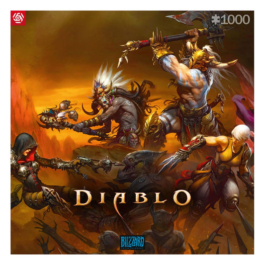 Diablo Gaming Puzzle Heroes Battle (1000 pieces) 5908305235415