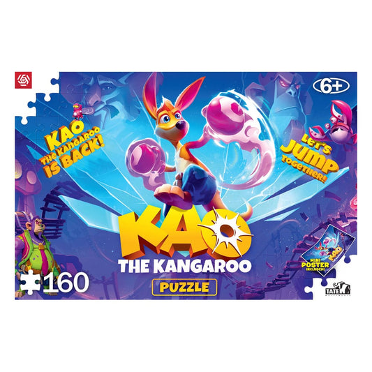 Kao The Kangaroo Kids Puzzle Kao is back (160 pieces) 5908305238461