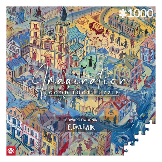 Edward Dwurnik Imagination Puzzle Radzymin (1000 pieces) 5908305239635