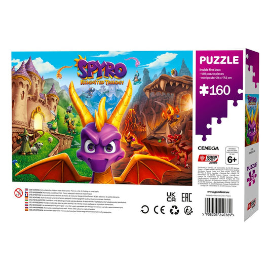 Spyro Reignited Trilogy Kids Puzzle (160 pieces) 5908305240389