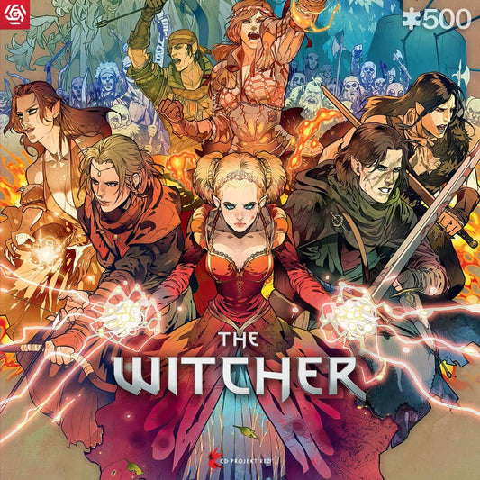The Witcher Gaming Puzzle Scoia'tael (500 pieces) 5908305243007