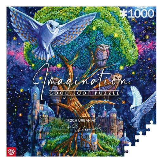 Roch Urbaniak Imagination Puzzle Owl Island / Wyspa Sów (1000 pieces) 5908305243014